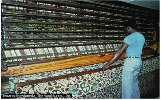 Fabric contruction methods - Weaving - Loom