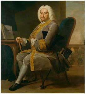 Historical periods of music life and work of GF Handel